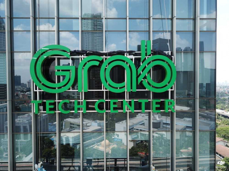 The Grab Tech Center in the Gama Tower building in South Jakarta, where innovations in the Grab Financial Group (GFG) aim to boost financial inclusion for Southeast Asian businesses and individuals. 