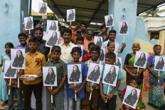  India villagers celebrate Kamala Harris inauguration 
