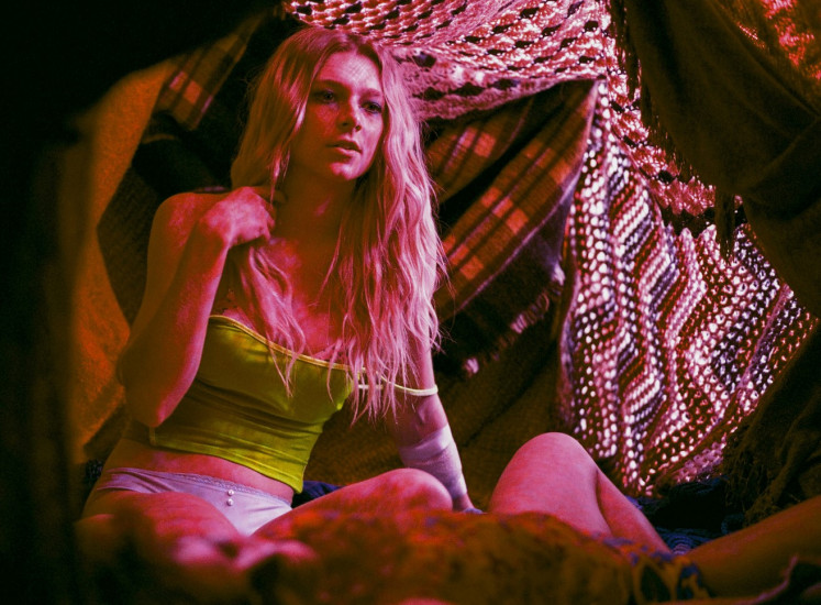 Award-winning: Hunter Schafer plays Jules in the second special episode of the Emmy-winning HBO drama series 'Euphoria'.