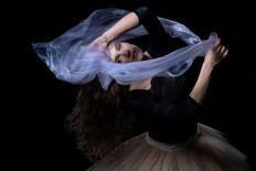 French Star Dancer of the Paris Opera Ballet Valentine Colasante poses during a photo session in Paris on September 15, 2020. Many from the Ballet communities feel that popular fiction focused on ballet often tell misleading myths about the discipline.
