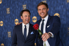 Host of "The Bachelor" Chris Harrison (L) and Star of "The Bachelor" season 24 Peter Weber. On Instagram February 13, 2021, Harrison said he had been wrong to defend a current contestant who had to apologize for attending a sorority party at a former slave plantation."By excusing historial racism, I defended it," the 49-year-old wrote. "I invoked the term 'woke police,' which is unacceptable," Harrison added, using an acronym for Black, Indigenous and people of color.