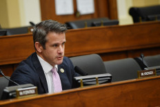 Rep. Adam Kinzinger (R-IL) questions witnesses during a House Committee on Foreign Affairs hearing looking into the firing of State Department Inspector General Steven Linick, on Capitol Hill on September 16, 2020 in Washington, DC. The foreign affairs committee issued the subpoenas as part of the panel's probe into accusations that Linick was fired while investigating Secretary of State Mike Pompeo's role in a controversial $8 billion weapons sale to Saudi Arabia. 