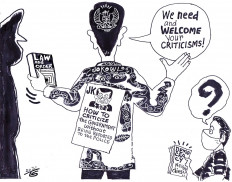 Jokowi accepts criticisms