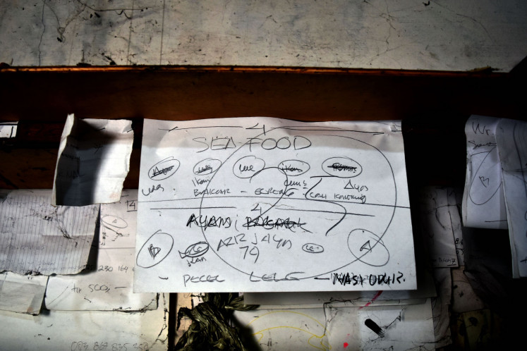 Teguh Wahono’s layout sketches