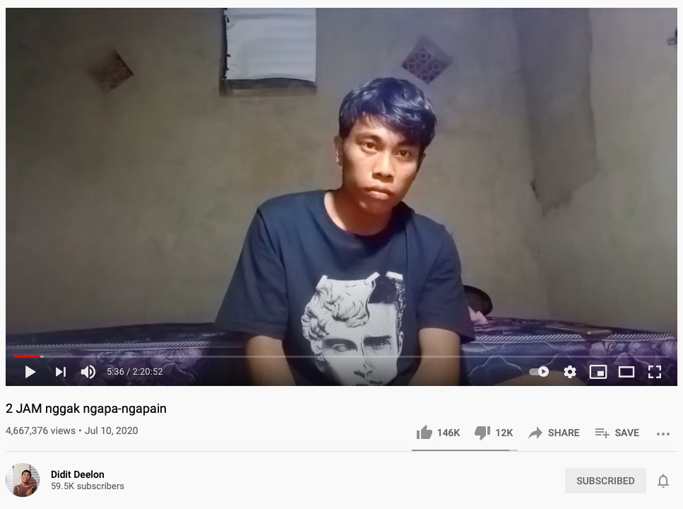 Indonesian Youtubers Make It Big By Doing Nothing Lifestyle The Jakarta Post