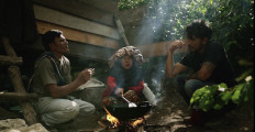 Still from 'Filosofi Kopi: Aroma Gayo' with actor Rio Dewanto (right)