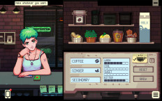 A image from Toge Production's 'Coffee Talk' video game.