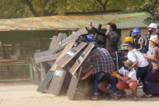  Myanmar protesters gather after general strike call 