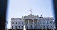 The exterior of the White House is seen from outside the security fencing on March 7, 2021 in Washington, DC. President Joe Biden delivered remarks virtually this morning at the Martin and Coretta King Unity Breakfast focusing on racial inequality in honor of the anniversary of Bloody Sunday.