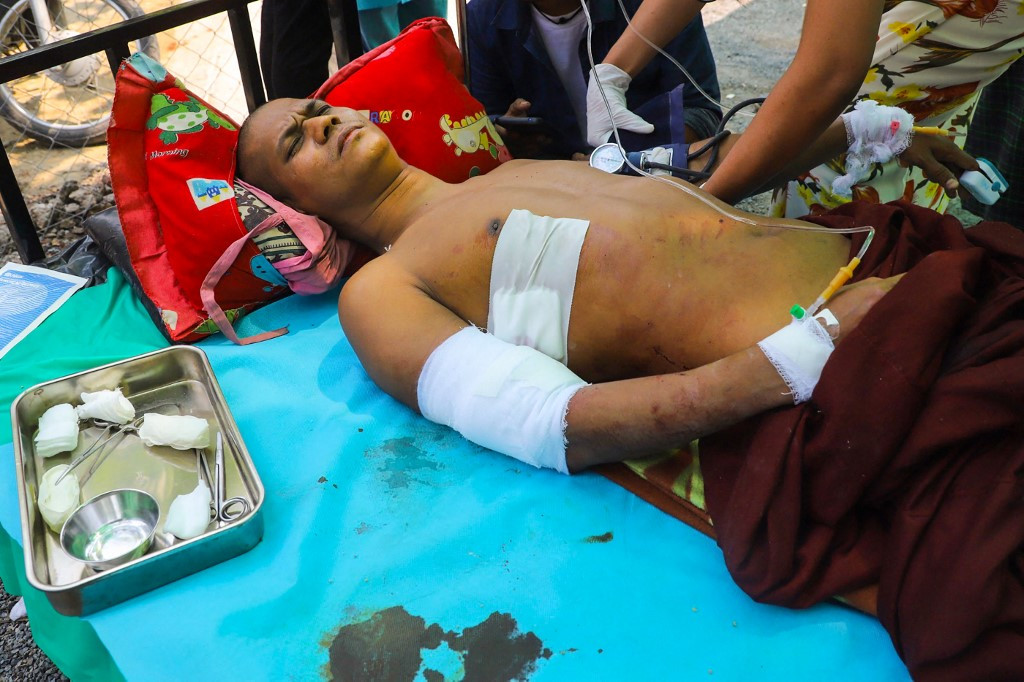 At Least One Dead As Myanmar Protests Continue After Overnight Violence Se Asia The Jakarta Post