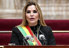 Former Bolivian interim president Jeanine Anez.