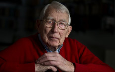 This file picture shows Dutch Lodewijk Frederik Ottens - called Lou Ottens - the inventor of the cassette tape, posing during a photo session in Eindhoven, on January 23, 2013.
Lou Ottens died at the age of 94 few on March 6, 2021.
