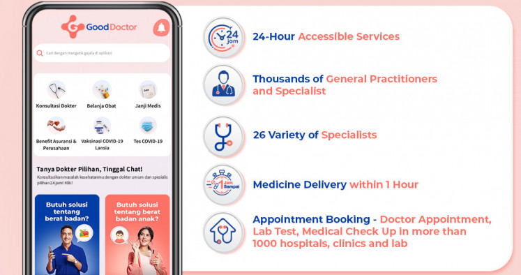 All-in-one: The Good Doctor app allows users to have access to 24/7 health-related channels, including access to virtual consultations including 26 variety of specialists, an e-commerce network boasting more than 2,000 pharmacies, and the ability to make medical appointments at more than 1,000 hospitals, clinics and laboratories.