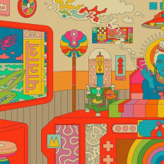 Ardneks has worked on a number of illustrations internationally, including album covers and concert posters.