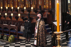  Queen Elizabeth II lays to rest her 'strength and stay' Prince Philip 