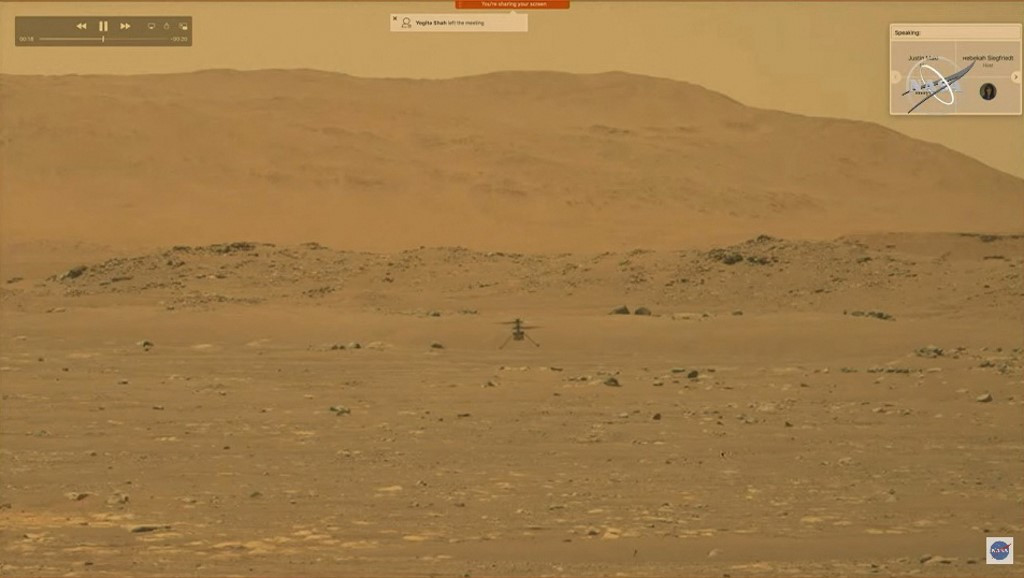 The ingenious helicopter successfully flew on Mars: NASA – Science & Tech