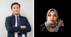 Left: Akbar Suwardi, right: Wita Adriawati.