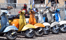  Symbol of youth, Vespa marks 75th birthday 