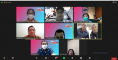 A virtual business-matching session is hosted by BCA as part of UMKM Fest 2021, with BCA acting as moderator between MSMEs and buyers. As of April 28, 35 MSMEs have attended 49 business-matching sessions, and 19 of them have found potential buyers and are moving ahead with the delivery of product samples.