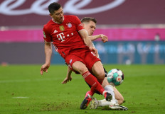  Lewandowski scores to keep Bayern Munich top of Bundesliga 