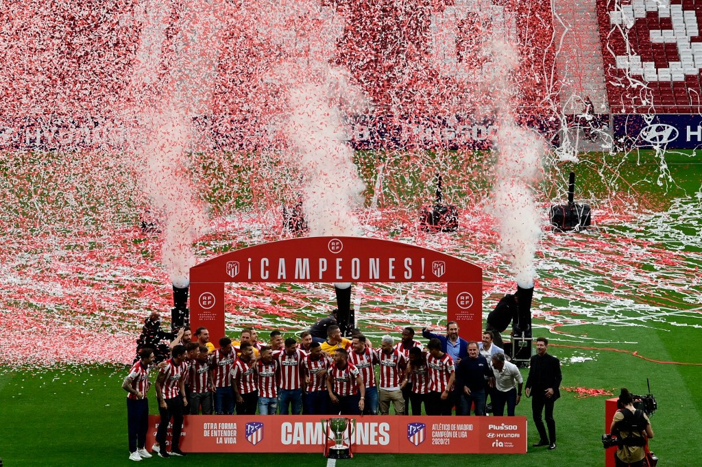 tro frugthave fugtighed Thousands of Atletico fans defy pandemic by celebrating title triumph in  Madrid - Sports - The Jakarta Post