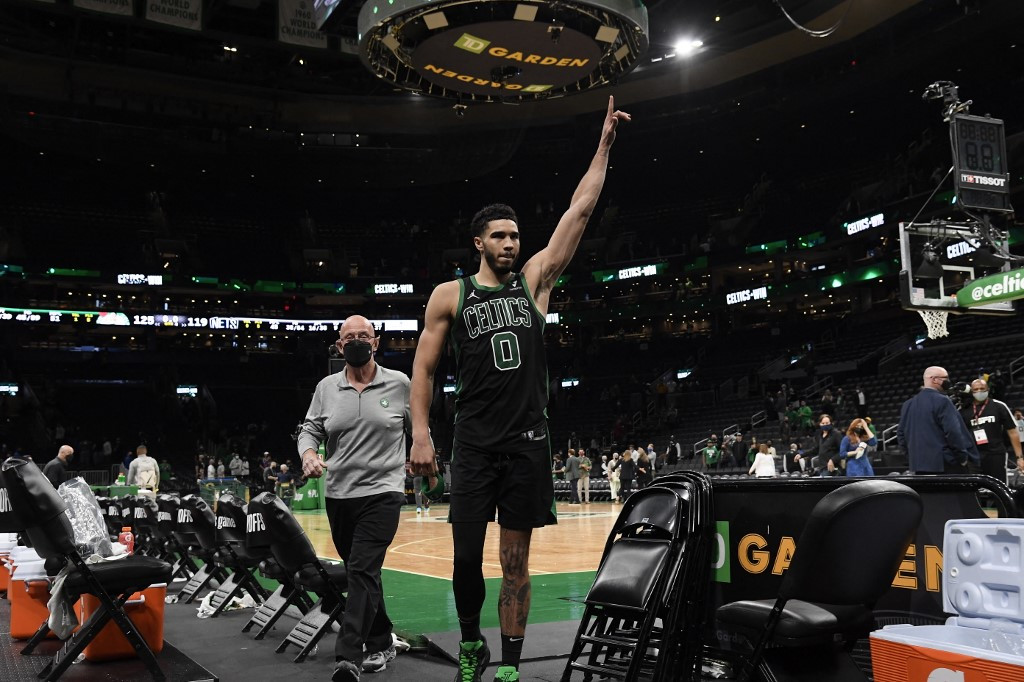 Tatum blitzes Nets for 50 points, Celtics claw back into East series -  Sports - The Jakarta Post