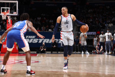Wizards stave off elimination against top-seeded 76ers