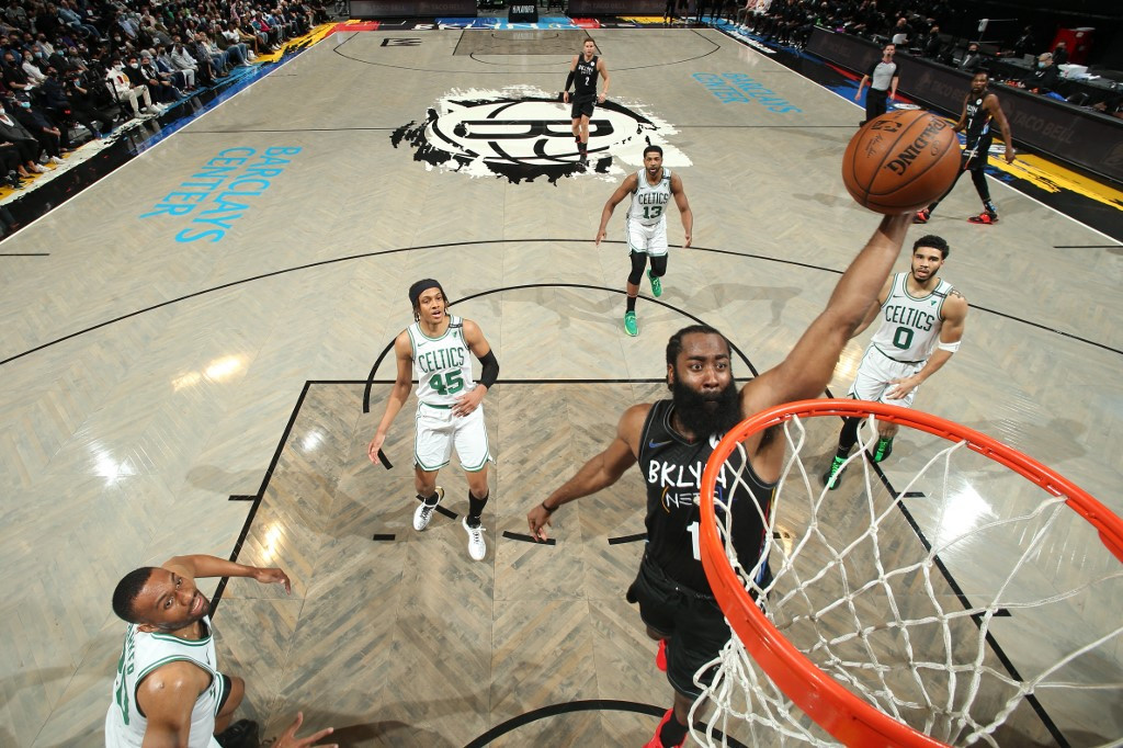 Harden fires as 'Big Three' lead Nets past Celtics - Sports - The Jakarta  Post
