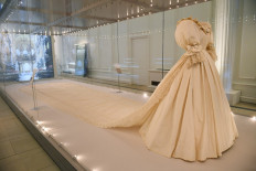 Diana's iconic wedding dress is star of royal fashion exhibit