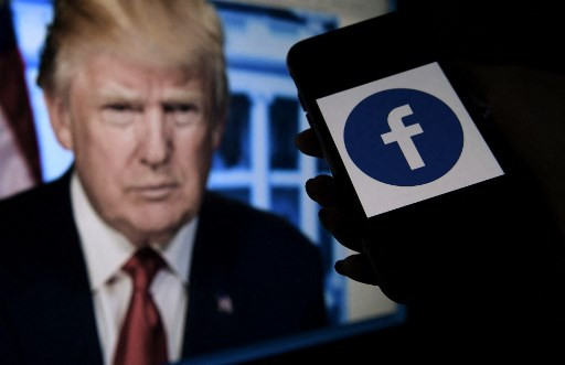 Trumpova prepoved uporabe Facebooka in Instagrama preklicana