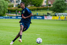 Sweden's forward Alexander Isak attends a training session on May 27, 2021 in Bastad, Sweden, where the Swedish national football team prepare for the upcoming EURO 2020 football tournament. The European championship, which was delayed from last year due to the coronavirus pandemic, is set to take place across the continent between June 11 and July 11, 2021.