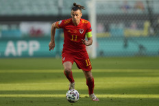 Wales' forward Gareth Bale.