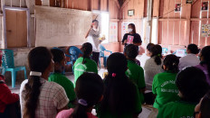 Continuous training: The 1000 Days Fund has been giving training for community health workers (kader) in Komodo Island and beyond with everything they need to know about stunting.