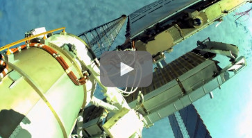 US and French astronauts make ISS spacewalk