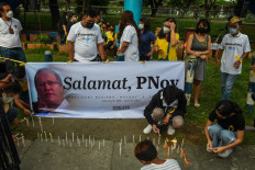 Filipinos bid farewell to former president Benigno Aquino