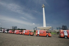 Jakarta City Administration has deployed vaccination vans with teams of health workers to drive around the capital and vaccinate communities in crowded, harder-to-access districts.