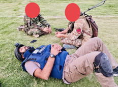 On a photo he posted on his official Twitter account, Danish Saddiqui was seen enjoying a 15 minutes break from reporting battles on July 14, 2021. The Pulitzer Prize winning photojournalist were killed while on duty two days after this photo was taken.