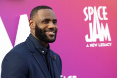 In this file photo basketball player/actor LeBron James arrives at the Warner Bros Pictures world premiere of 'Space Jam: A New Legacy' at the Regal LA Live in Los Angeles, California, July 12, 2021.