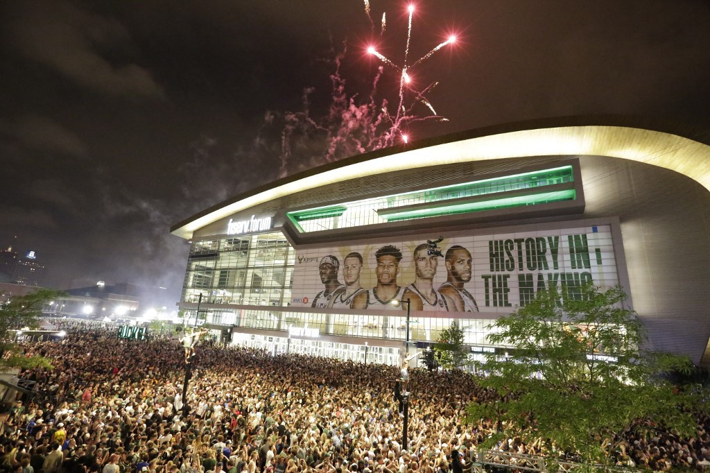 Milwaukee's 50-year wait ends with NBA title behind 50 from