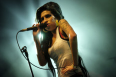  In this file photo taken on June 29, 2007 British singer Amy Winehouse performs on stage during the Eurockeennes Music Festival in Belfort. July 23, 2021 will mark the ten year anniversary of the death of Amy Winehouse.

