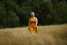 Ita O'Brien, British movement director and intimacy co-ordinator for film, TV and theatre poses for a photograph near her home, Cranbrook, southeast England, on July 28, 2021. Britain's Ita O'Brien is one of cinema's unsung stars, ensuring actors are comfortable filming their most sensitive scenes in her job as 