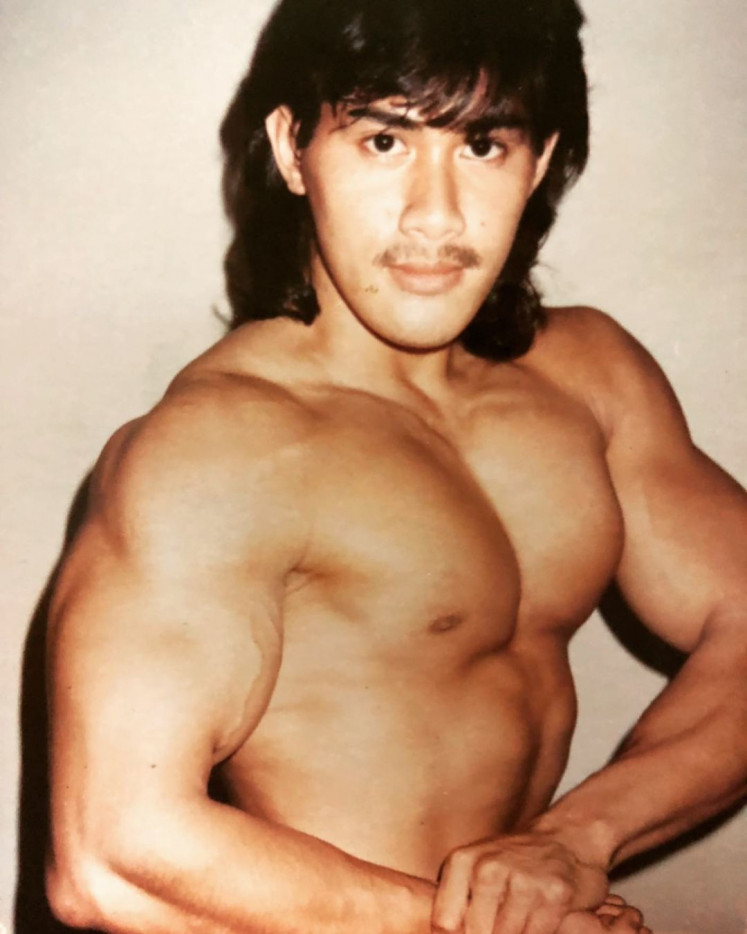 Starting strong: Ade Rai won his first national bodybuilding championship in 1984 at the age of 24.