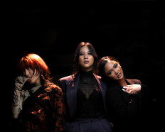 United triad: Indie pop/rock singer-songwriter Danilla (center), pop/R&B singer Marion Jola (right), and rapper Ramengvrl (left) teamed up for genre-bending banger "Don't Touch Me".