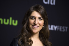 In this file photo taken on March 16, 2016 actress Mayim Bialik attends the The 33rd annual PaleyFest Los Angeles, celebrating 'The Big Bang Theory', in Hollywood, California.