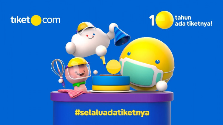 tiket.com DEKADE Campaign Anniversary .