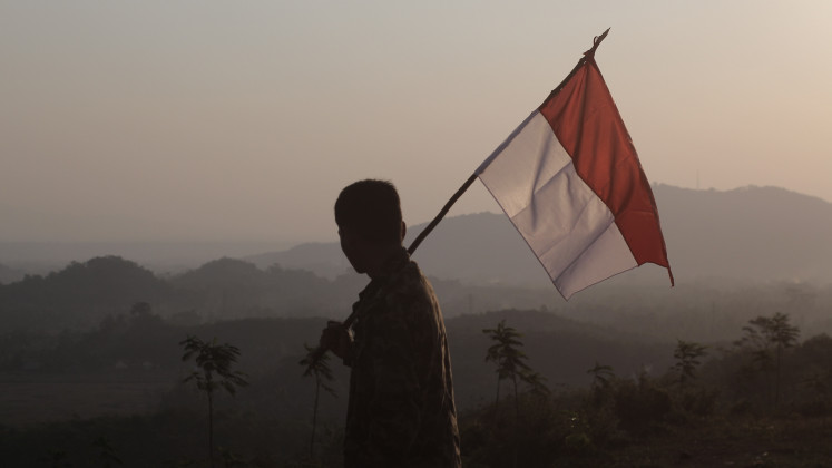 Long time ago: 'Indonesia Raya' was originally composed by Wage Rudolf Supratman in 1928.