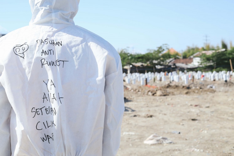 Some gravediggers no longer go home at the end of their shifts for fear of infecting their families.