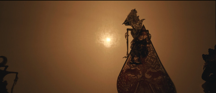 Shadow game: Wayang is a traditional Javanese art form that uses the shadows thrown by puppets against a translucent screen lit from behind.