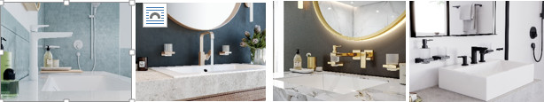 AddStoris accessories in Matt White, Brushed Bronze, Polished Gold Optic and Matt Black finishes.