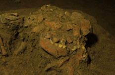 The compressed skull and teeth of a young woman were found inside an Indonesian cave.